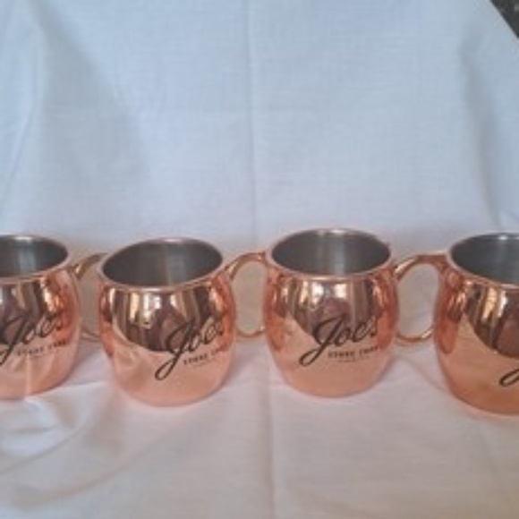 Joe’s Stone Crab Moscow Mule Mug - Set of Four - Picture 3 of 6